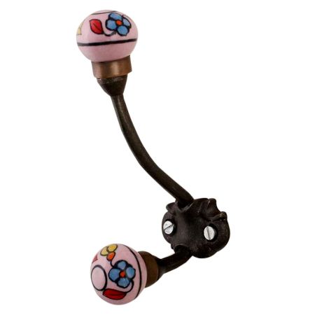 Light Baby Pink Iron Hooks-EHG-57