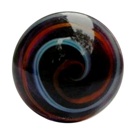 Mixed Striped Glass Knob