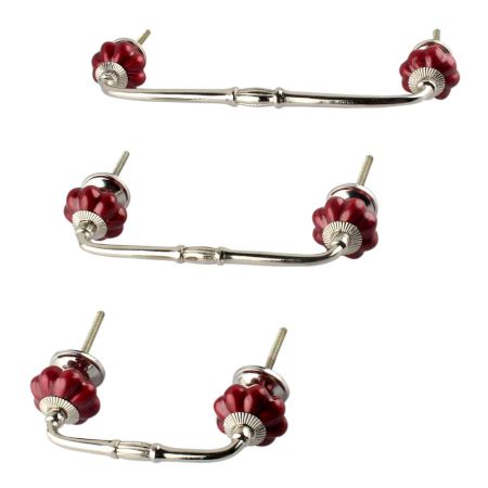 Ceramic Bridge Dresser Handles