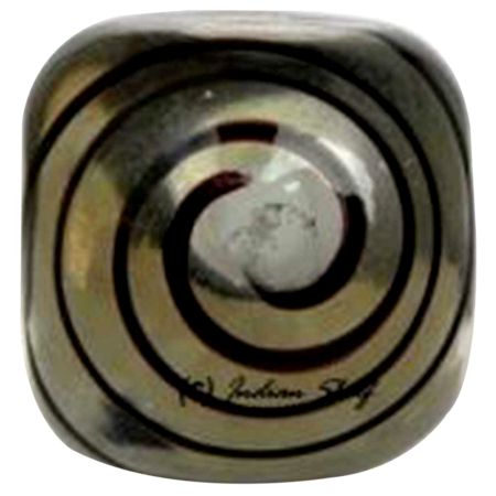 Black Striped Knob
