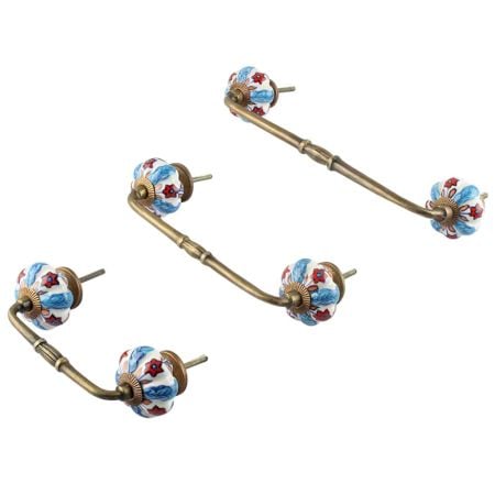 Blue Ocean Ceramic Bridge Handle