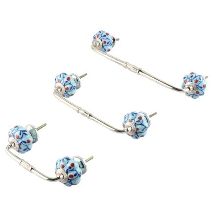 Very Berry Ceramic Bridge Handle