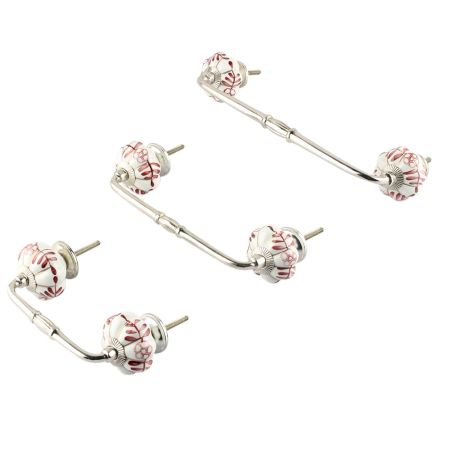 Silhouetted Brown Ceramic Bridge Handle