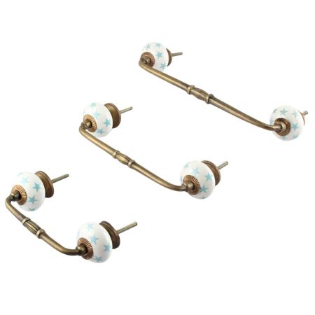 Blue Star Ceramic Bridge Handle