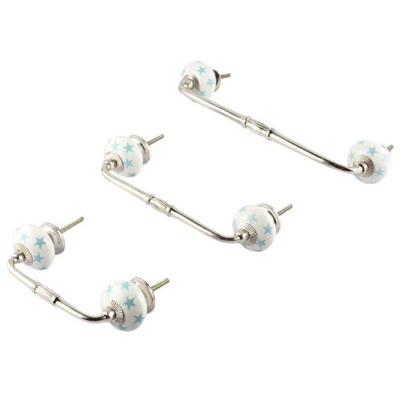 Blue Star Ceramic Bridge Handle