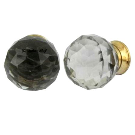 Custard Glass Dresser Knob