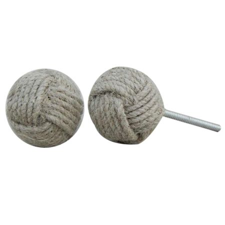 Jute Drawer Knobs