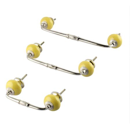 Ceramic Bridge Wardrobe Handles