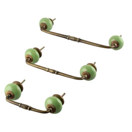 Ceramic Bridge Dresser Handles