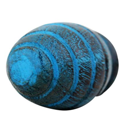Turquoise Beetel Wooden Knob