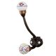 Multicolor Floral Iron Hooks-EHG-59