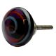 Mixed Striped Glass Knob