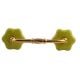 Lime Ceramic Bridge Dresser Handles