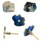 Slate Blue Agate Stone Cabinet Knob Online