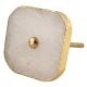Pink Rose Square Quartz Stone Cabinet Knob Online