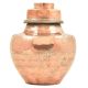Old  Indian Copper Holy Water Pot With Lid
