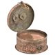 Hand Tooled Copper Floral Decoration Pandaan Betal Box