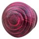Pink Spiral Wooden Knob