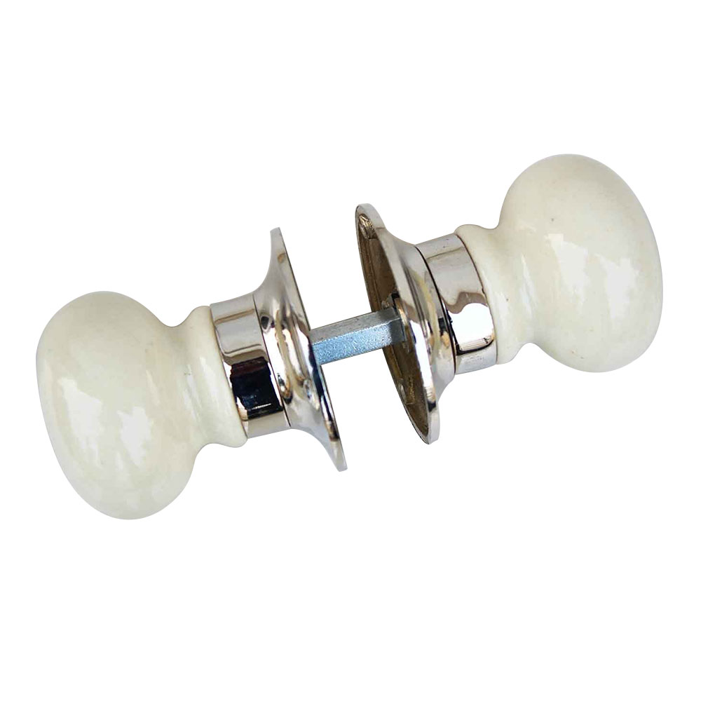 Cream Mortice Handle 2.25