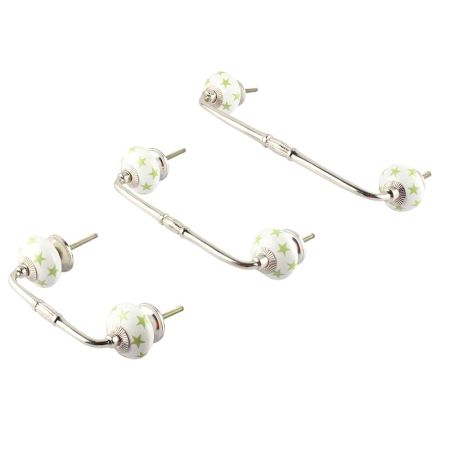 Green Star Ceramic Bridge Handle