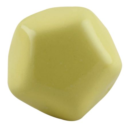 Solid Yellow Octagon Ceramic Knobs Online