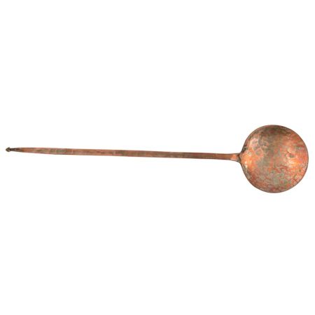 Vintage Hand Forged Copper Dipper Scoop Ladle