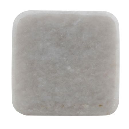 White Stone Square Cabinet Knobs Online