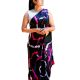 Black Cotton Mom Batik Saree