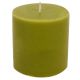 Decorative Wax Candle In Green