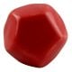 Solid Red Octagon Ceramic Knobs Online