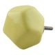 Solid Yellow Octagon Ceramic Knobs Online