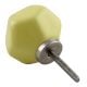 Solid Yellow Octagon Ceramic Knobs Online