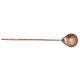 Handmade Copper Ladle With A Deep Bowl Long Handle