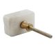 White Stone Drawer Knobs Online