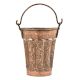 Handmade India-Inspired Copper Bucket With Handle