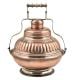 Large Embossed Design Copper Bowl Carrier Container
