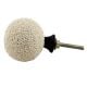White Glass Beads Cabinet Knobs