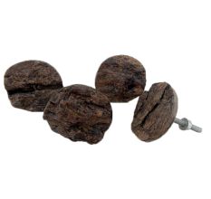 Round Bark Drawer Knobs