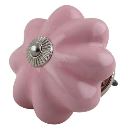 Solid Pink Big Ceramic Dresser Knobs Online