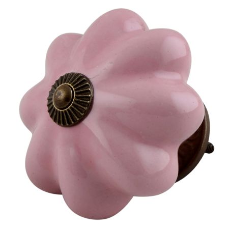 Solid Pink Big Ceramic Dresser Knobs Online