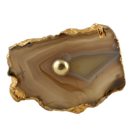 Brown Agate Stone Cabinet Knobs Online