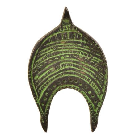 Traditional Handmade Brass Tribal knob Pull With Patina