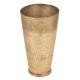 Brass Handmade Tall Punjabi  Glass Plain Looking Exterior