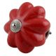 Solid Red Big Ceramic Dresser Knobs Online