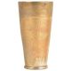 Vintage Stye Engraved Brass Punjabi Lassi Glass