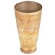 Traditional Indian Carved Design Brass Punjabi lassi Glass