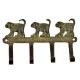 Vintage Retro Forest Monkey Solid Brass Animal Wall Hooks
