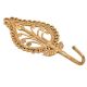 Brass Handmade Leafy Flower Design Wall Hook
