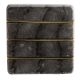 Grey Stone Square Gold Line Cabinet Knobs Online