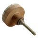 Green Round Bone Horn Cabinet Wooden Knob Online